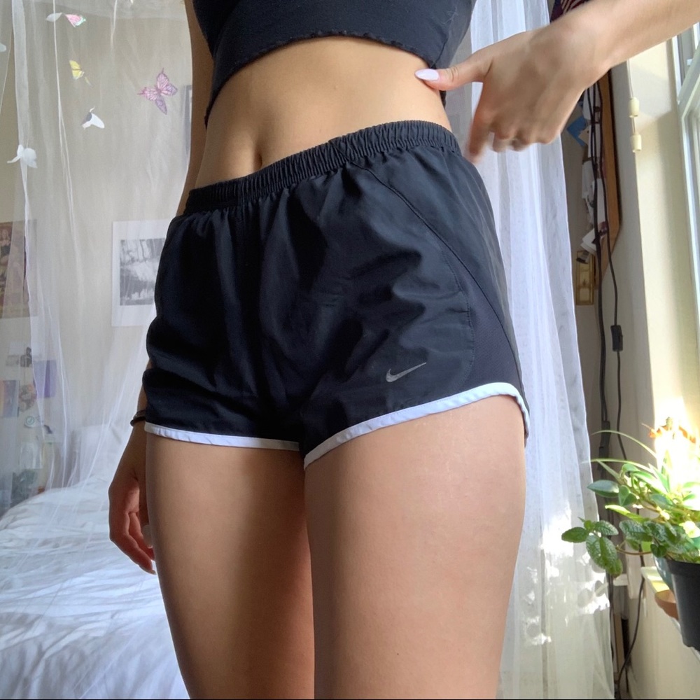 Nike black athletic shorts
